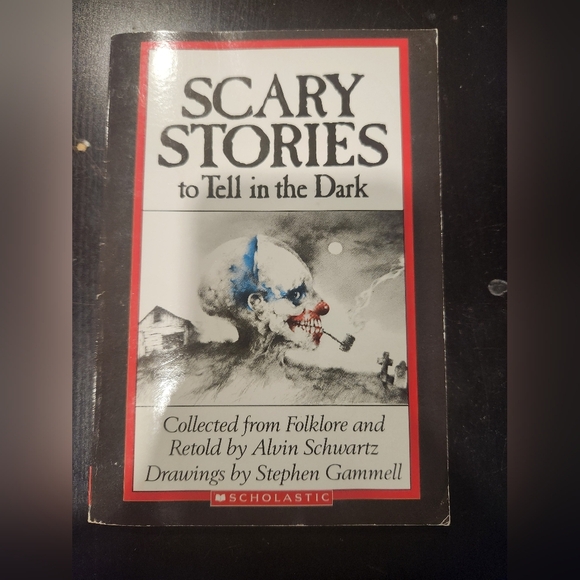 Scholastic Other - Scholastic's Scary Stories with Black and Red Cover